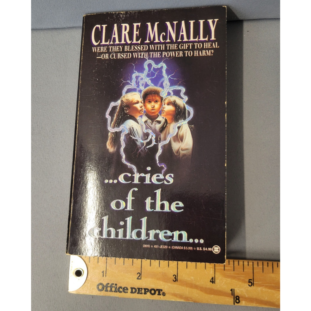 Cries Of The Children Clare McNally Book Paperback Horror 1992 First Printing - Picture 12 of 15